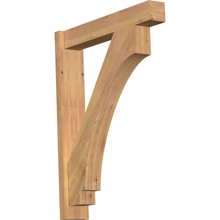 Imperial Block Smooth Outlooker, Western Red Cedar, 5 1/2W X 28D X 36H